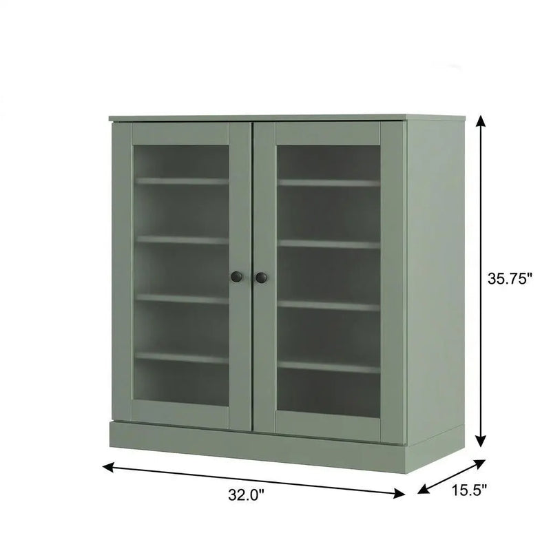 Sage Twenty Pair Solid WoodShoe Storage Cabinet Homeroots Organization