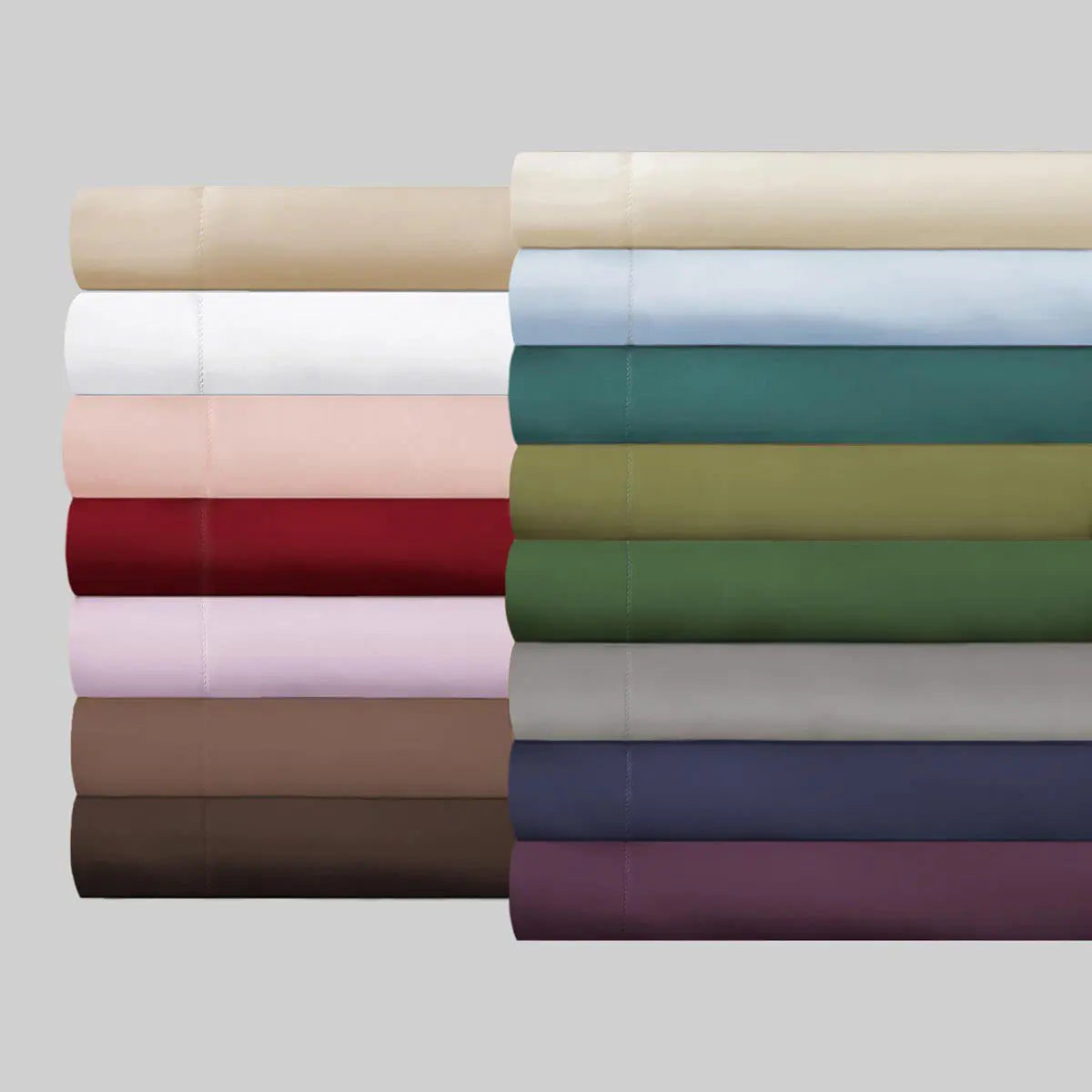 Sage Twin Cotton Blend 400 Thread Count Washable Duvet Cover Set Homeroots Bed & Bath