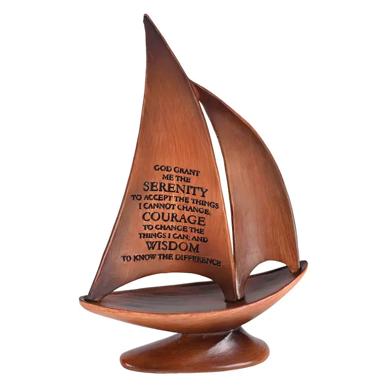Sailboat Serenity Prayer 8.5H Dicksons Inc