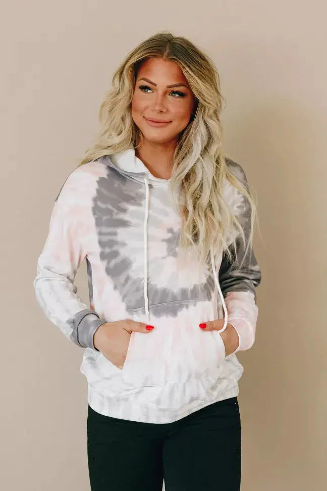 Sally Tie Dye Hoodie Stay Warm in Style