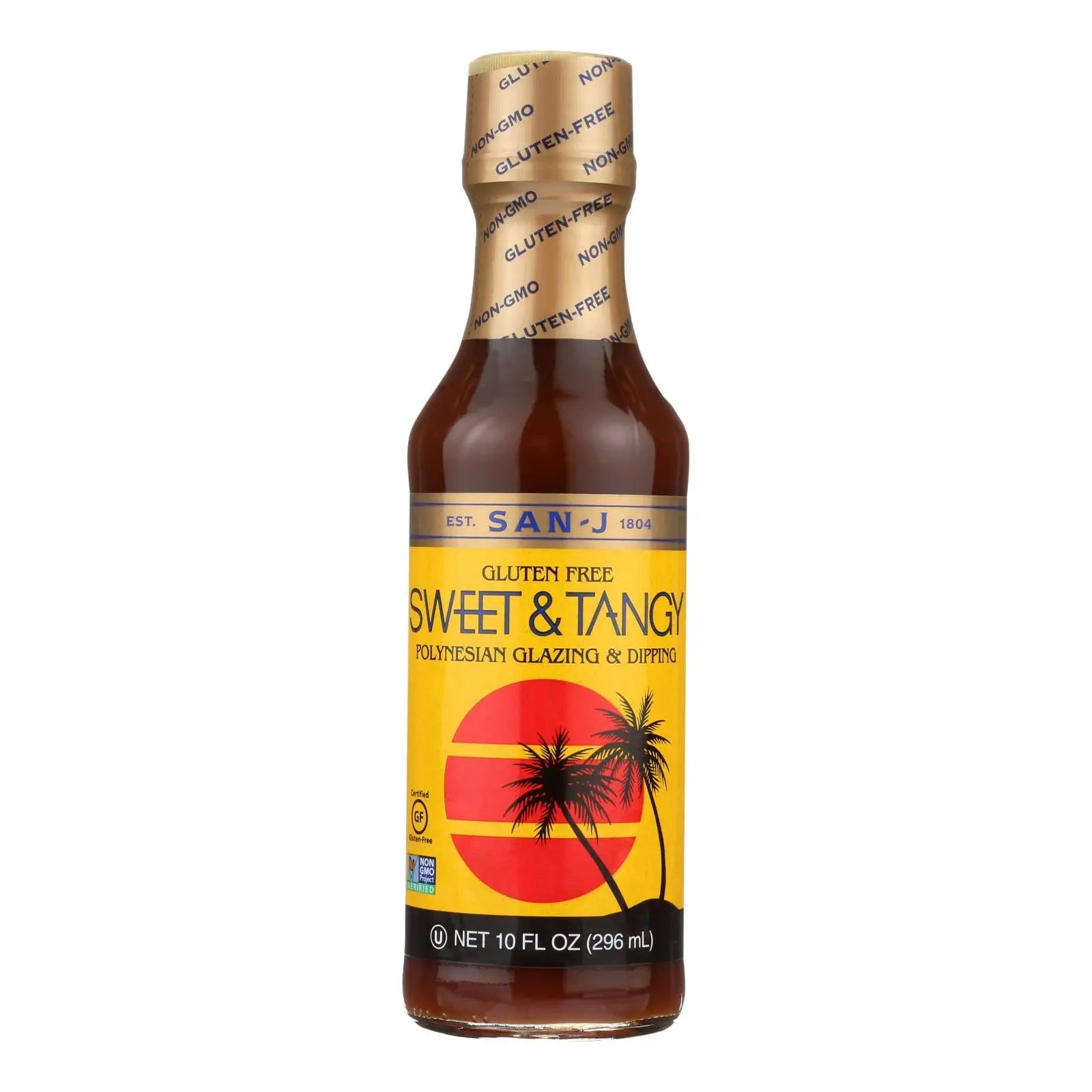 San - J Cooking Sauce - Sweet And Tangy - Case Of 6 - 10 Fl Oz. San-j