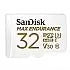 SanDisk MAX Endurance MicroSDHC, 32GB, U3, V30, C10, Full HD recording, with Adapter SanDisk