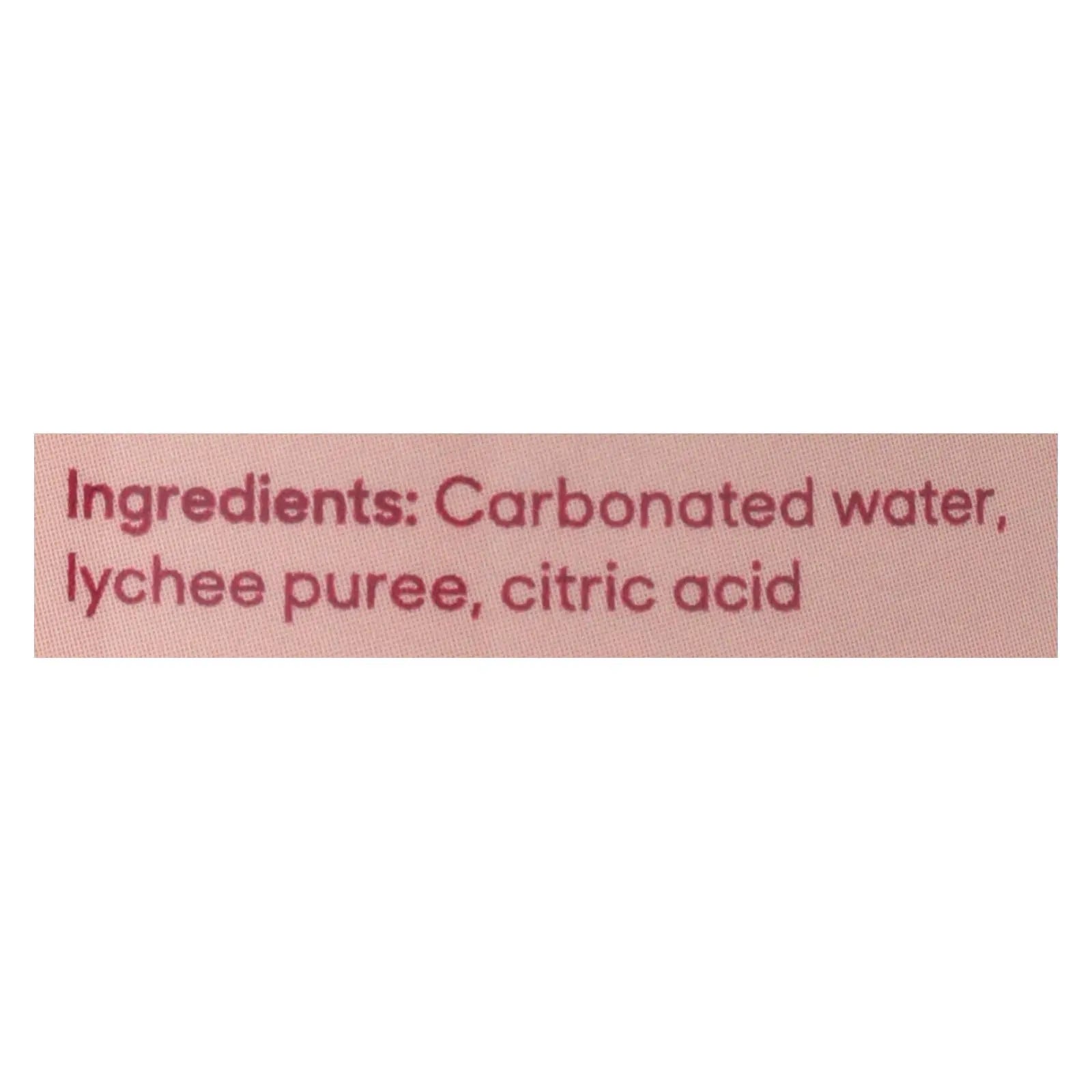 Sanzo - Sparkling Water Lychee - Case Of 12-12 Fz Sanzo