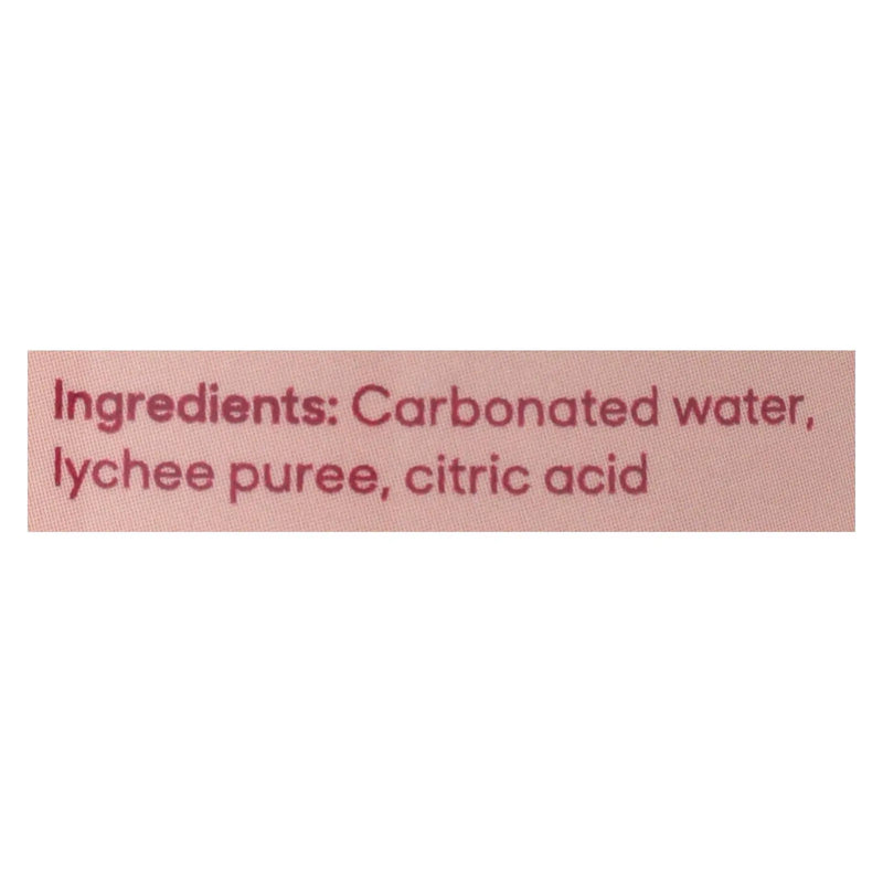 Sanzo - Sparkling Water Lychee - Case Of 12-12 Fz Sanzo