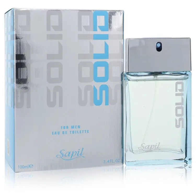 Sapil Solid by Sapil Eau De Toilette Spray 3.4 oz for Men Sapil