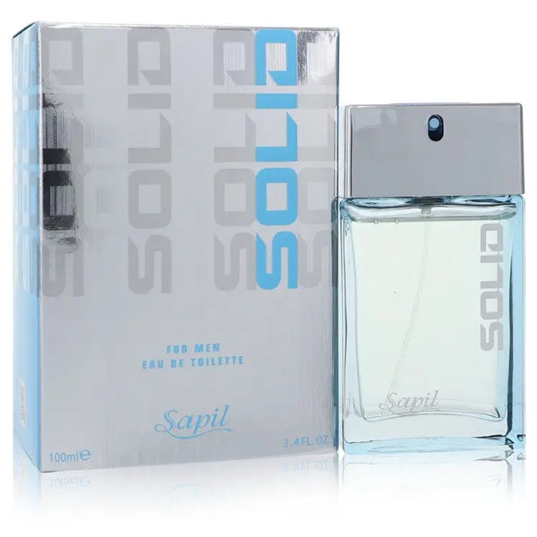 Sapil Solid by Sapil Eau De Toilette Spray 3.4 oz for Men Sapil