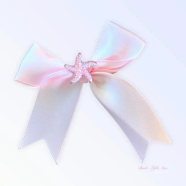 Satin Starfish Rhinestone Hair Clip Bark Fifth Avenue