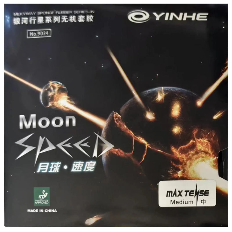 Genuine Yinhe Moon SPEED Max Tense Cake Pips in Table Tennis Rubber with Sponge Galaxy / Milky Way Ping Pong Rubbers -…