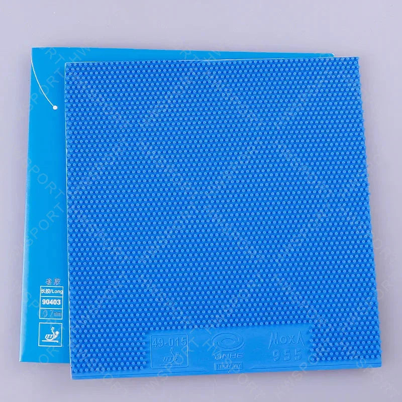 YINHE 955 Table Tennis Rubber Long Pimples Anti-spin Ping Pong Rubber Sheet 955 OX/0.7mm Sponge - Green OX