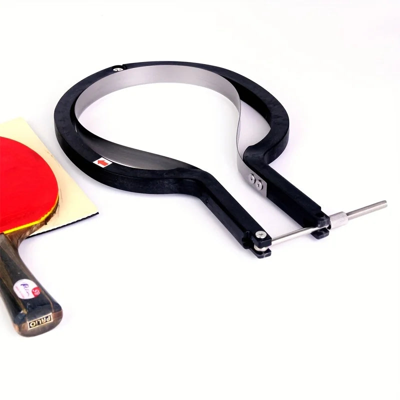 Table Tennis Racket Rubber Cutter Is Multifunctional and Easy To Cut By Hand. It Is Simple, Convenient, and User-friendly