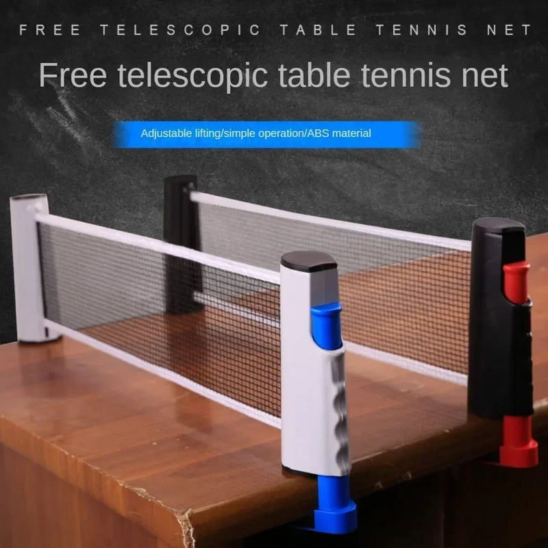Ping Pong Post Net Table Tennis Net Retractable Rack Sports random color - 1 Pc Color Random