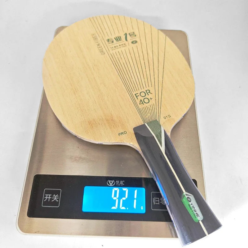 YINHE PRO 01G Table Tennis Blade Professional Outerforce Green ALC Ping Pong Blade Base Board with Original Box - FL Long…