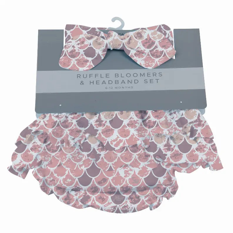 Scales Ruffle Bloomers and Headband Set Newcastle Classics