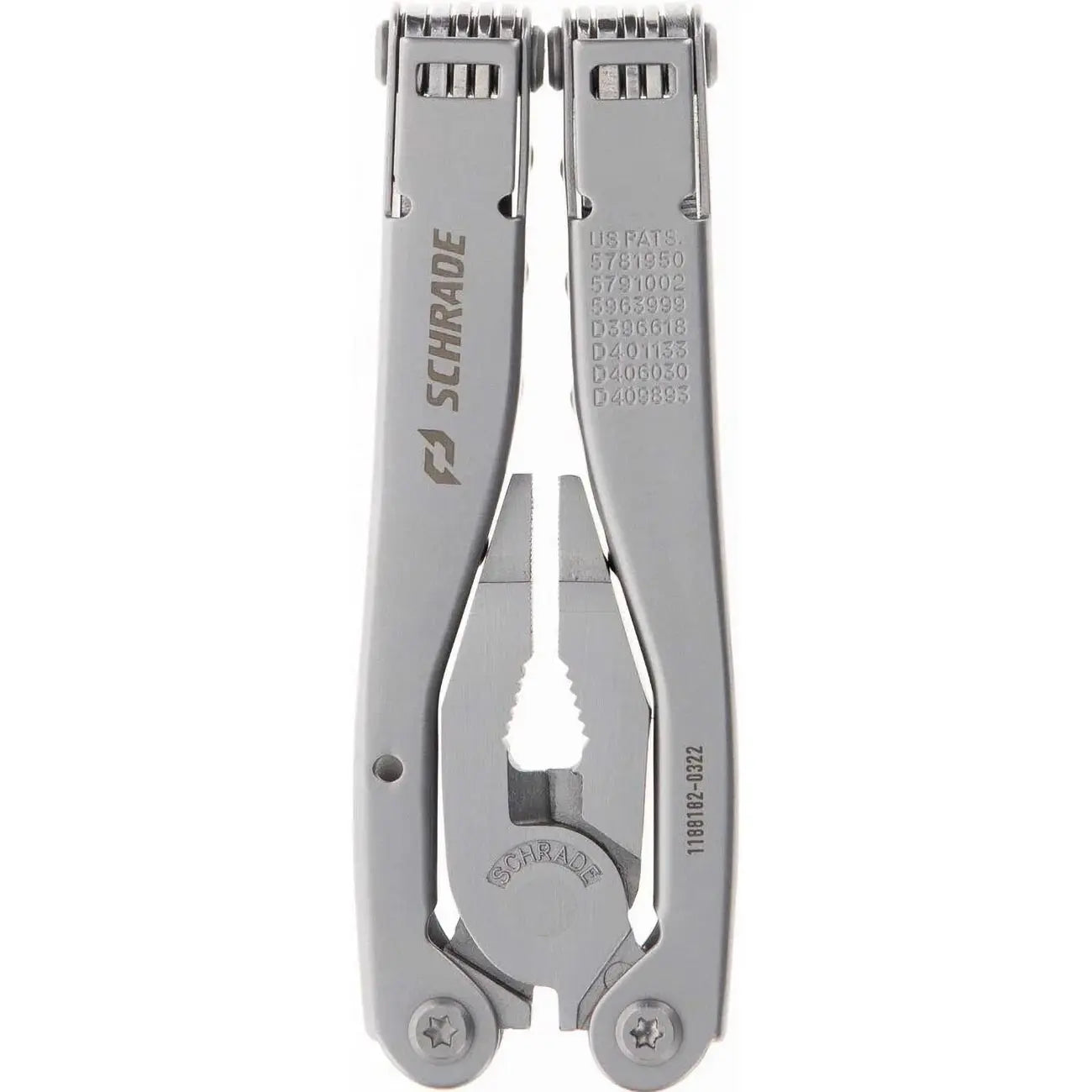 Schrade Delta Class Tough Tool (multi-tool) - Satin Stainless Steel Finish BTI Tools