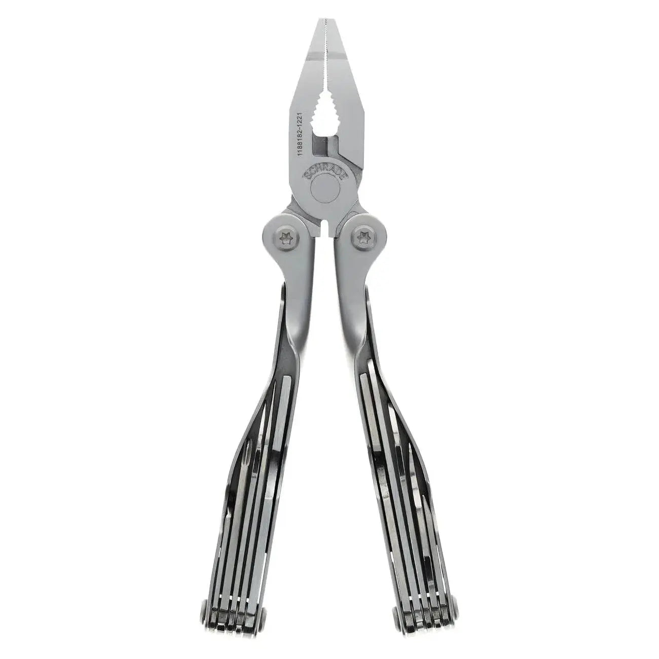 Schrade Delta Class Tough Tool (multi-tool) - Satin Stainless Steel Finish BTI Tools