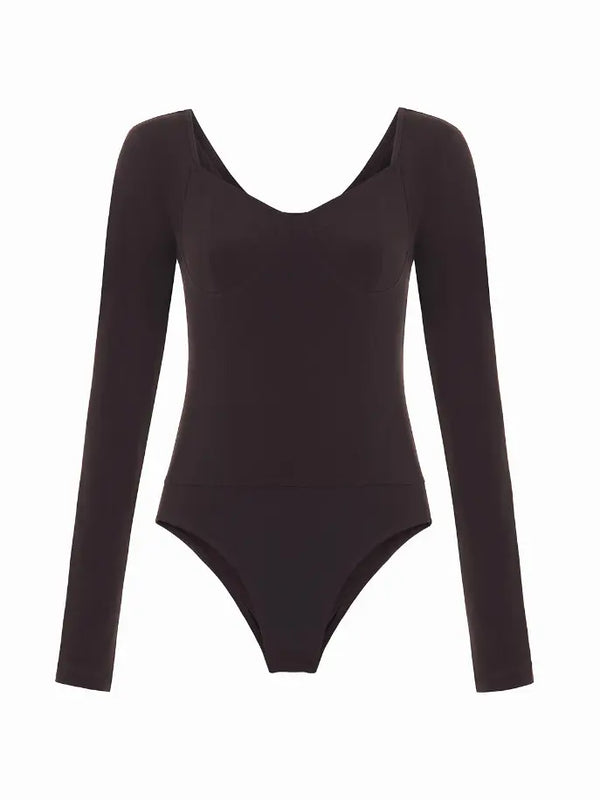 Scoop Neck Bodysuit Monique Store