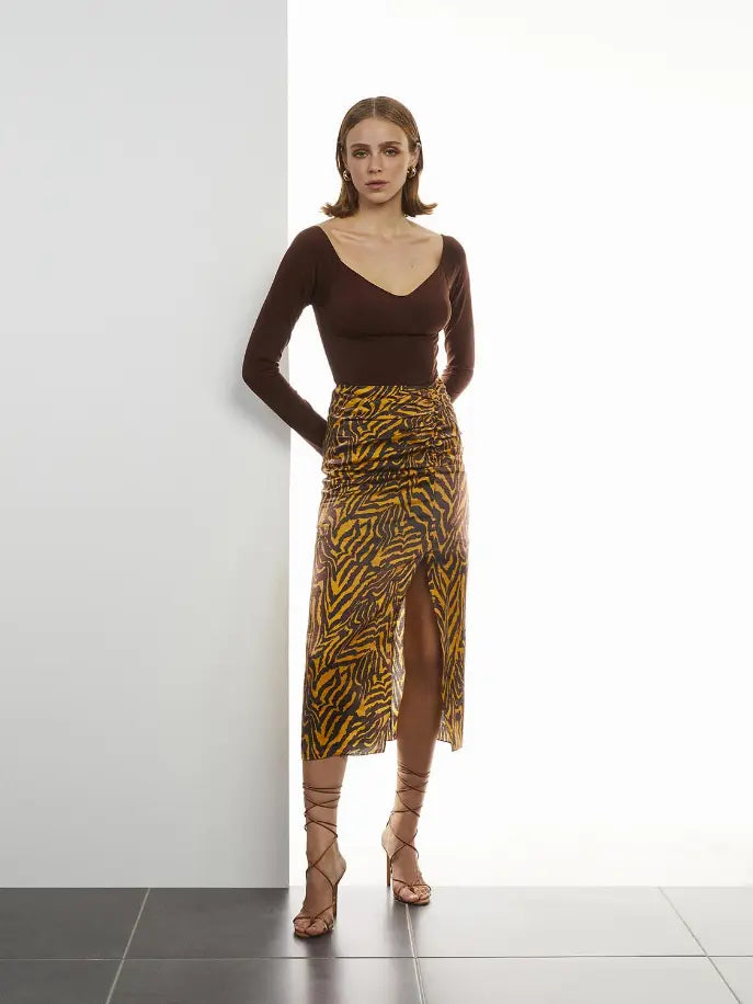 Scoop Neck Bodysuit Monique Store