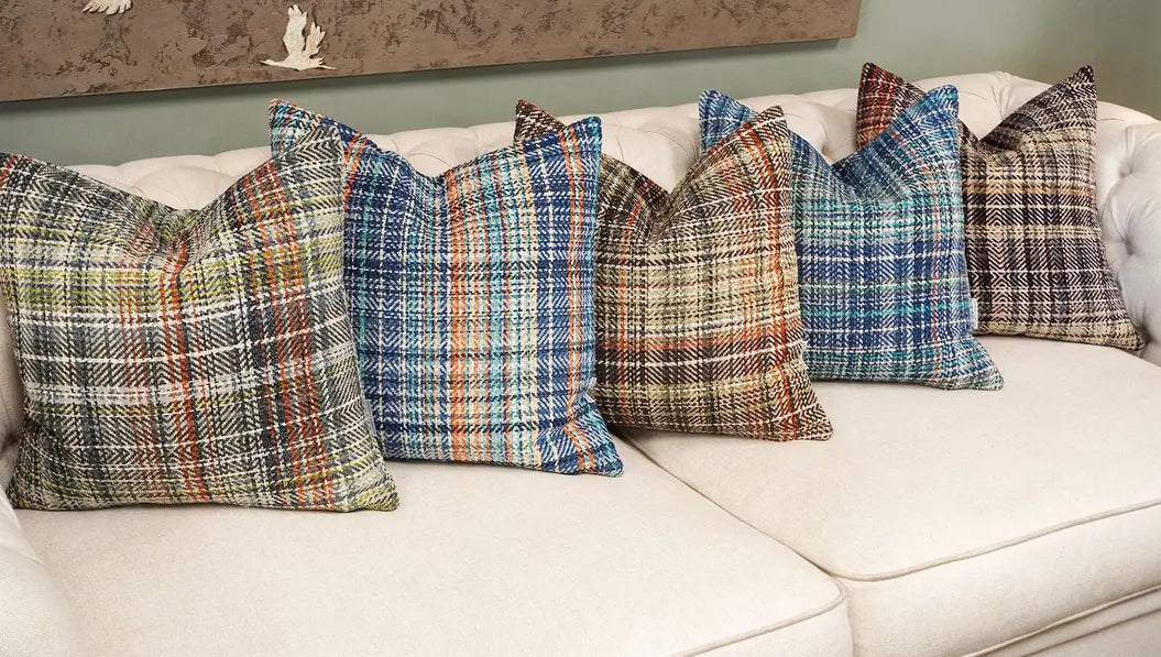 Scottish Plaid Throw Pillow Sought + Found