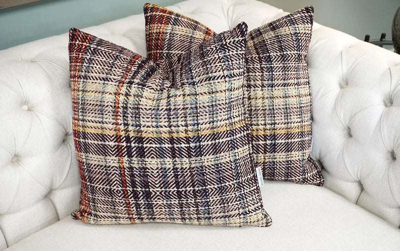 Scottish Plaid Throw Pillow Sought + Found
