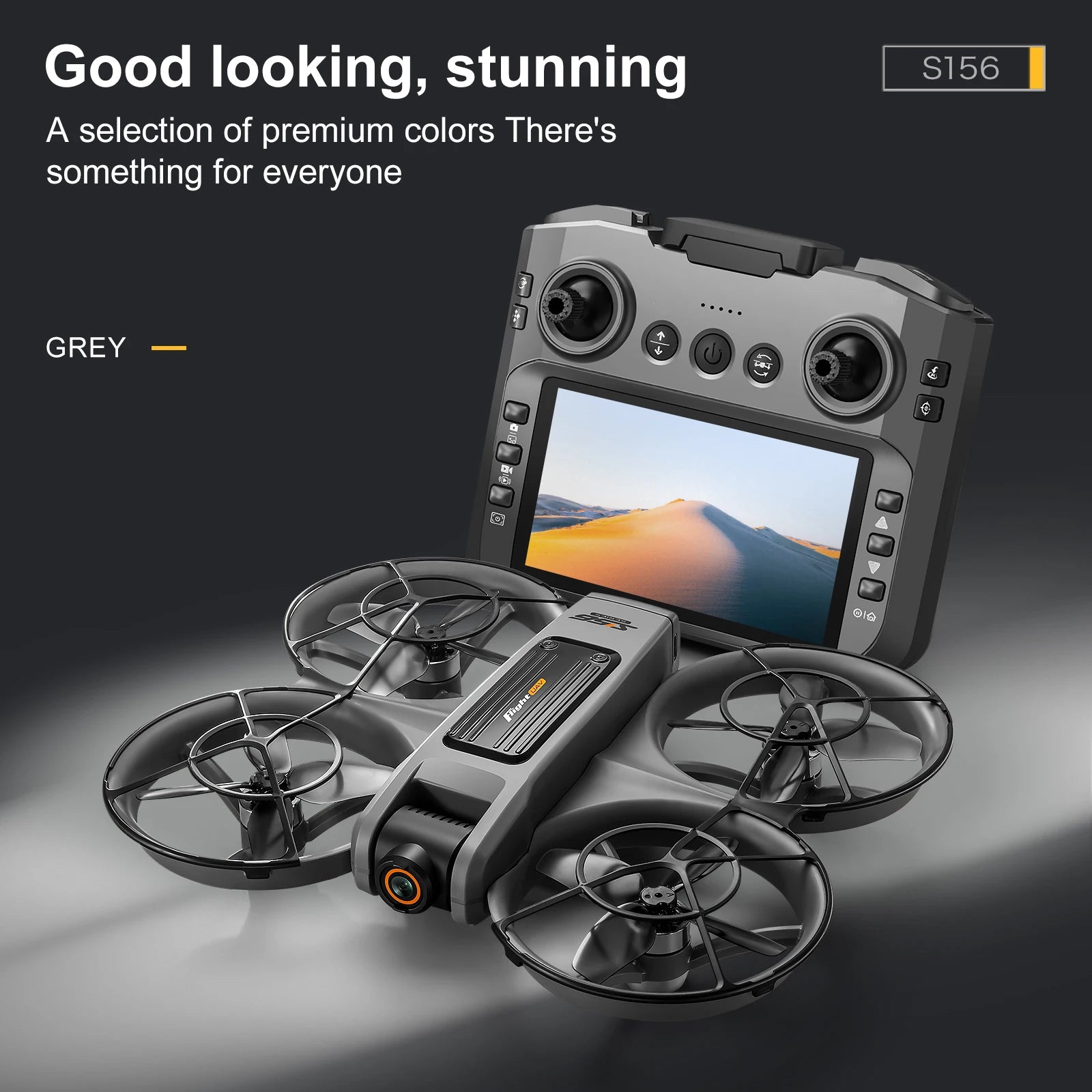 Drone with Camera 4K HD Video Stable Hover 180° Adjustable Lens 3D Flip RC Drones FPV Brushless Optical Flow Quadcopter UAV