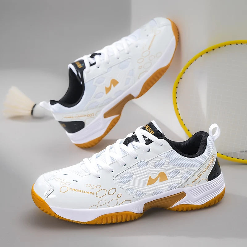2026 New for Lovers Badminton Shoes Breathable Comfortable Badminton Footwear Rebound Shock-Absorbant Badminton Sneakers -…