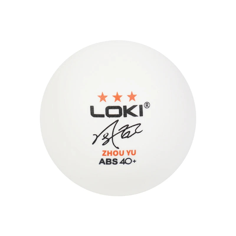 50/100PCS LOKI Table Tennis Balls 3 Star 40+ New ABS Plastic Material Ping Pong Balls with Seam Club Training Ping Pong…