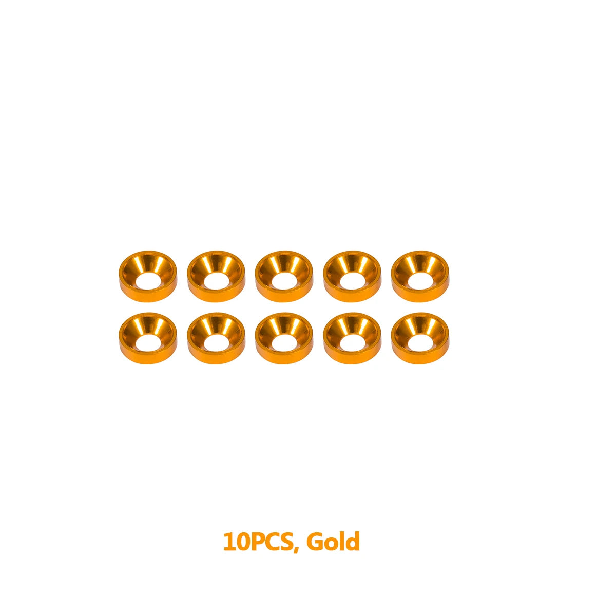 5PCS Coloured Carbon Fibre Braces 67mm 70mm 75mm 78mm for 1/10 RC Crawler Comp Builds SCX10 PRO Gspeed V4 UGRC LCG Chassis DIY Gold Washer Set