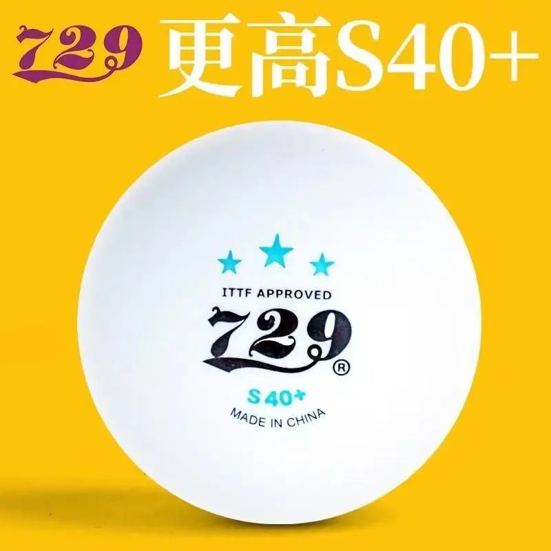 Friendship 729 World Youth Championship Designated Ball Seamless Table Tennis Three Star New Material 3-Star S40+ - green