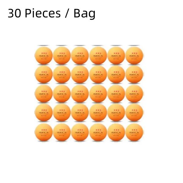 Huieson New ABS Plastic Table Tennis Balls 3 Star 2.8g 40+mm Ping Pong Balls for Match Training Balls Yellow 30pcs