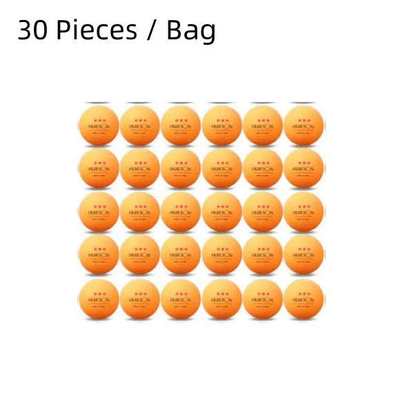 Huieson New ABS Plastic Table Tennis Balls 3 Star 2.8g 40+mm Ping Pong Balls for Match Training Balls Yellow 30pcs