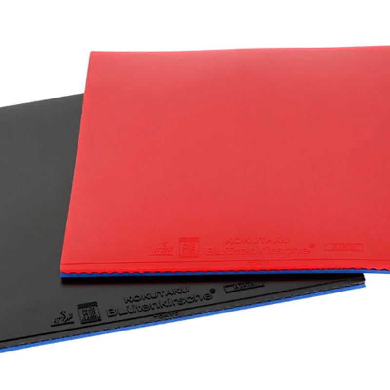 KOKUTAKU SONIC BOOM Table Tennis Rubber Sticky Ping Pong Rubber Top Sheet High Performance Sponge - SB-Blue Black