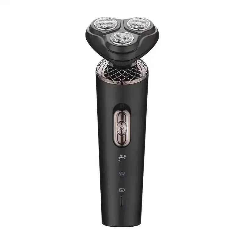 Electric Shavers for Men Waterproof Electric Trimmer Razor Wet &amp Dry Use Rechargeable Battery Rotary Shavers