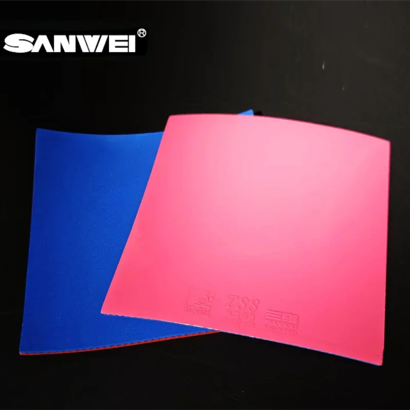 SANWEI  Provincial Team T88  ULTRA-Spin  Blue Sponge   Table Tennis Rubber/ Ping Pong Rubber - Provincial T88 Black