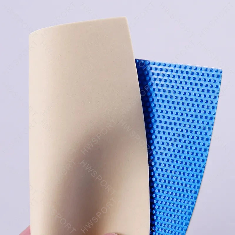 YINHE 955 Table Tennis Rubber Long Pimples Anti-spin Ping Pong Rubber Sheet 955 OX/0.7mm Sponge - Green OX