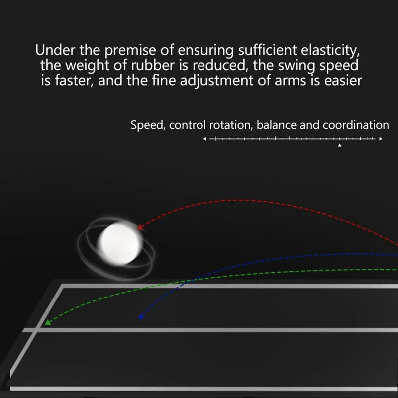 Highly Elastic Stick Rubber Pips-In Ping Pong Red Amber Table Tennis Rubber Rubber Astringent Sponge For Table Tennis Training