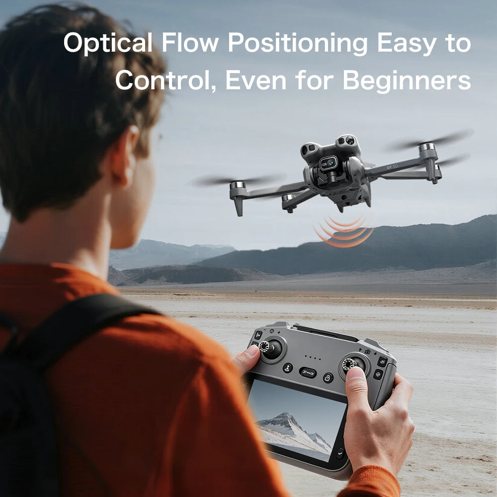 Professional Drone with 4K Dual Camera, Video Drone, Quadcopter, 360, Intelligent Obstacle Avoidance, Gift, New, 2022