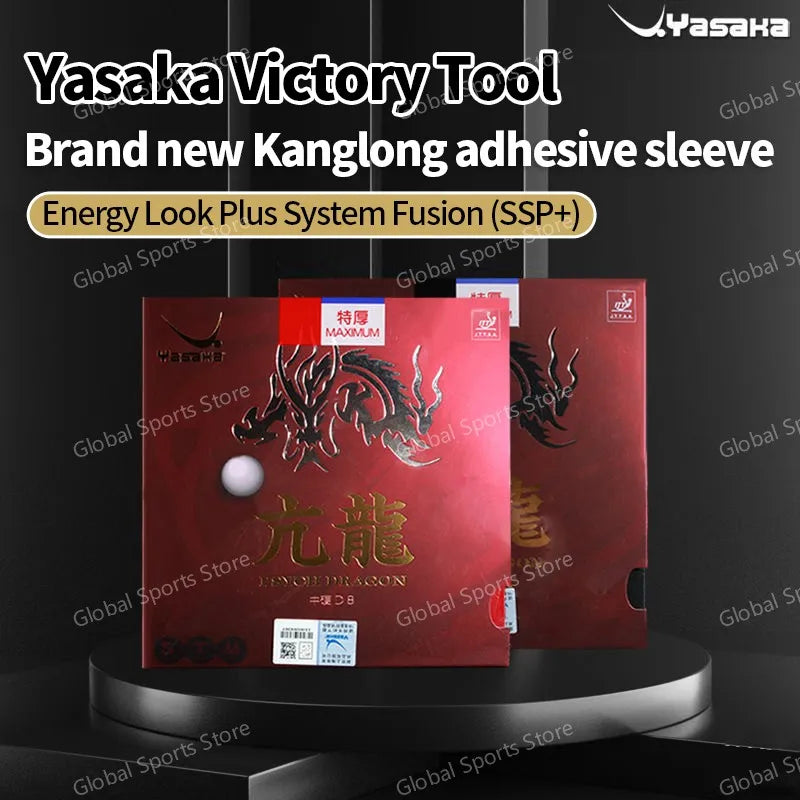 Original Yasaka PSYCH DRAGON Table Tennis Rubber Sticky Rubber Ping Pong Rubber ITTF Approve Pingpong Sponge With cake…
