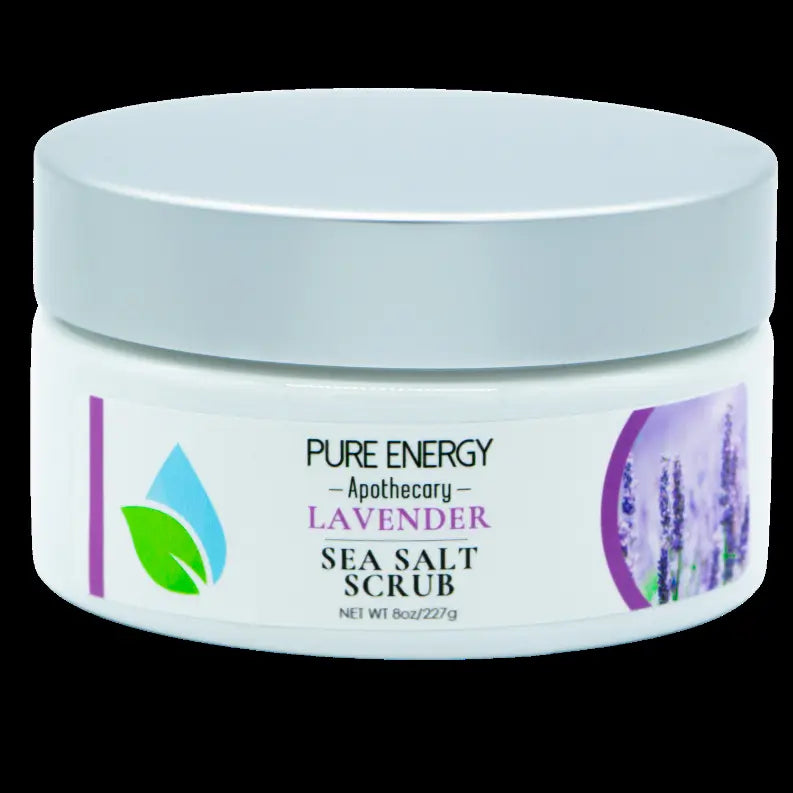 Sea Salt Scrub (Lavender) Pure Energy Apothecary
