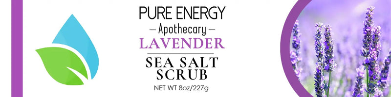 Sea Salt Scrub (Lavender) Pure Energy Apothecary