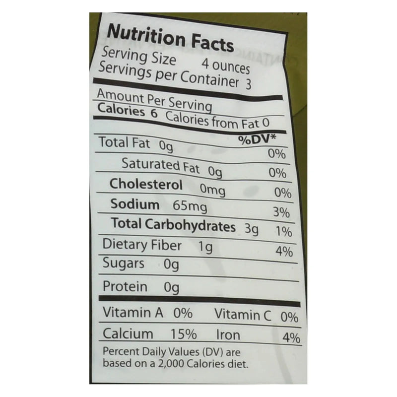 Sea Tangle Noodle Company Kelp Noodles  - Case Of 12 - 12 Oz Sea Tangle