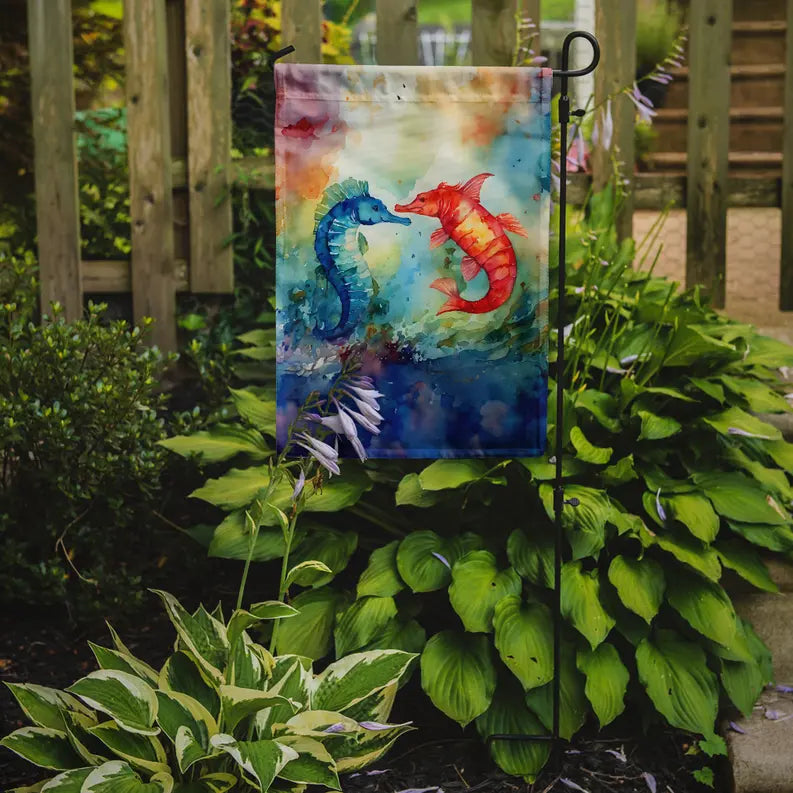 Seahorses Garden Flag Caroline's Treasures