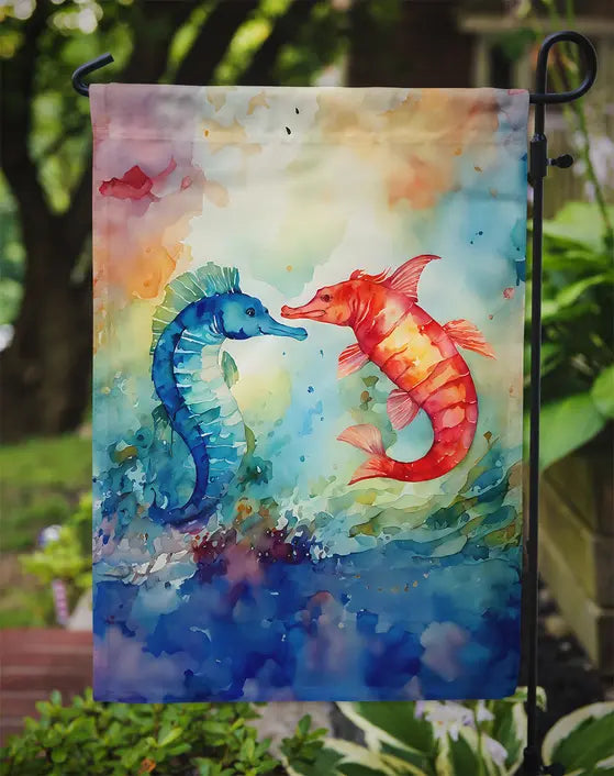 Seahorses Garden Flag Caroline's Treasures