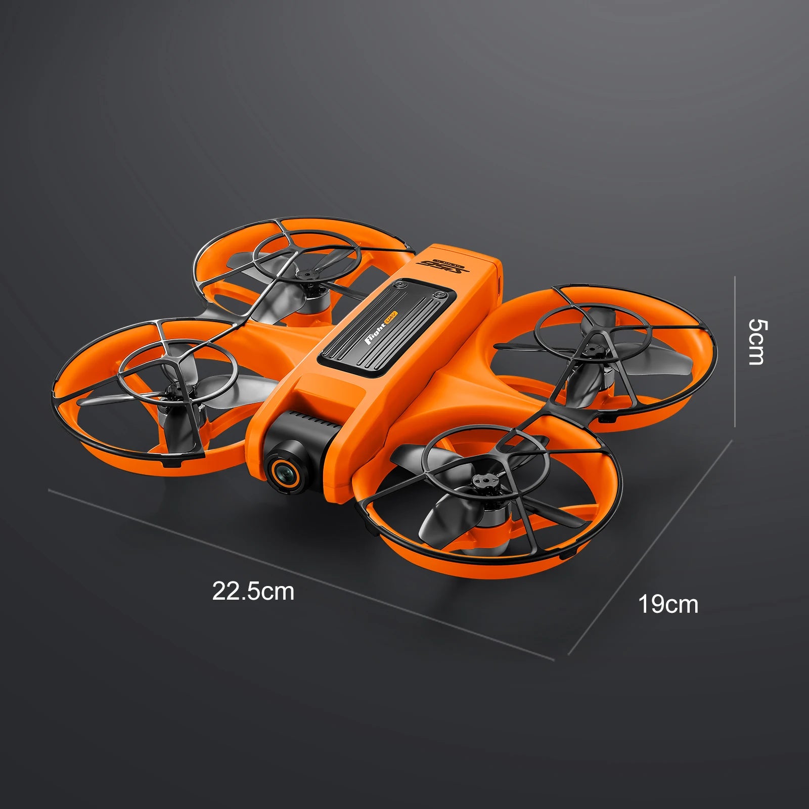 Drone with Camera 4K HD Video Stable Hover 180° Adjustable Lens 3D Flip RC Drones FPV Brushless Optical Flow Quadcopter UAV