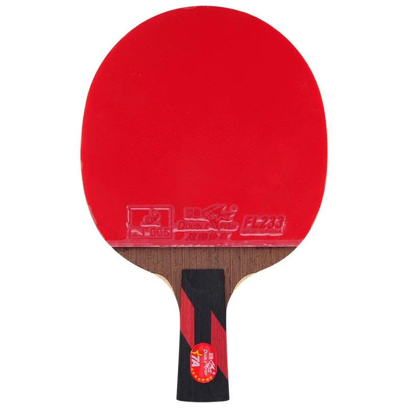 Double Fish 6/7/8 stars Table Tennis Racket 8A 7A 6A Offensive Pimples in with rubber Orignal Double Fish Ping Pong Bat 7A short handle old