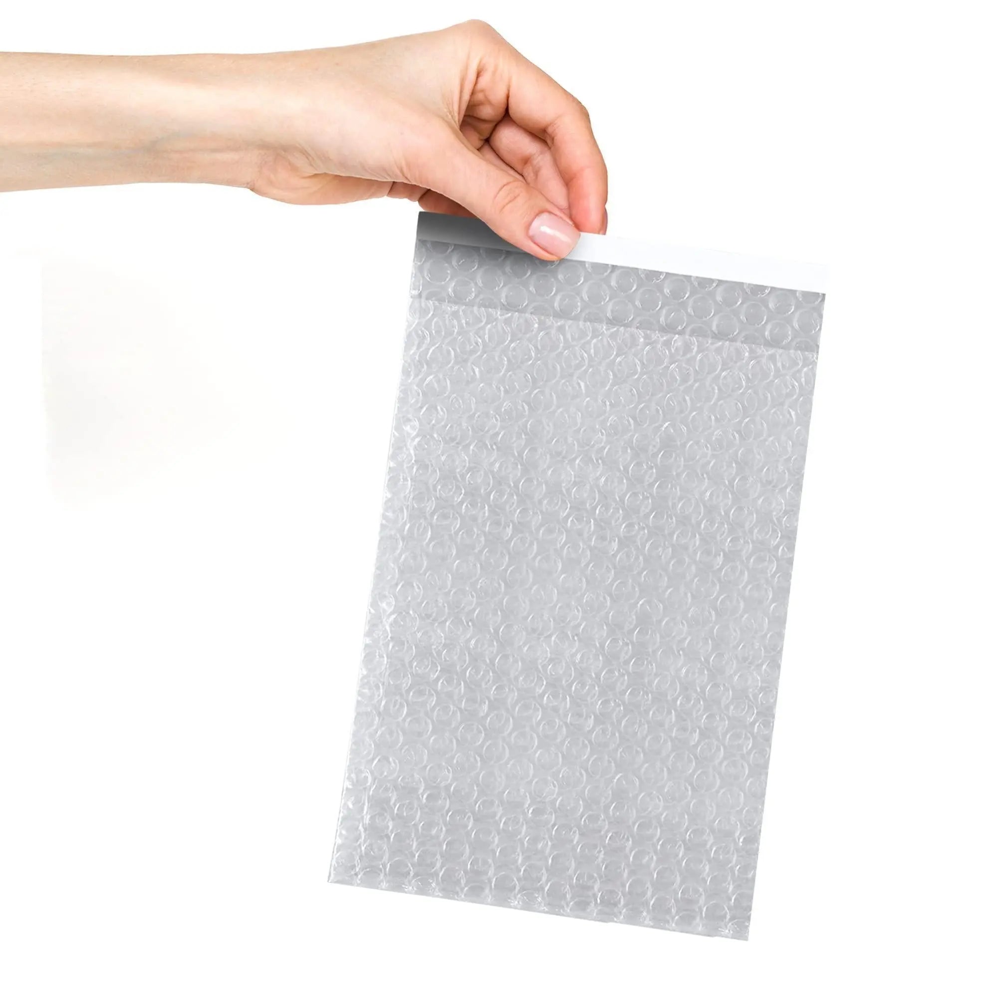 Self Seal Bubble Pouches 4 x 7.5 Pack of 25 Packing Bubble Bags for Shipping with Bubble Cushion Waterproof Clear Bubble Out Bag with Adhesive Closure Small Bubble Bags for Packing Mailing Amiff