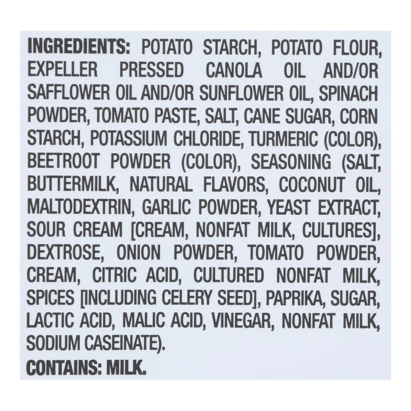 Sensible Portions - Veggie Straw Zesty Ranch - Case Of 12 - 4.25 Ounces Sensible Portions
