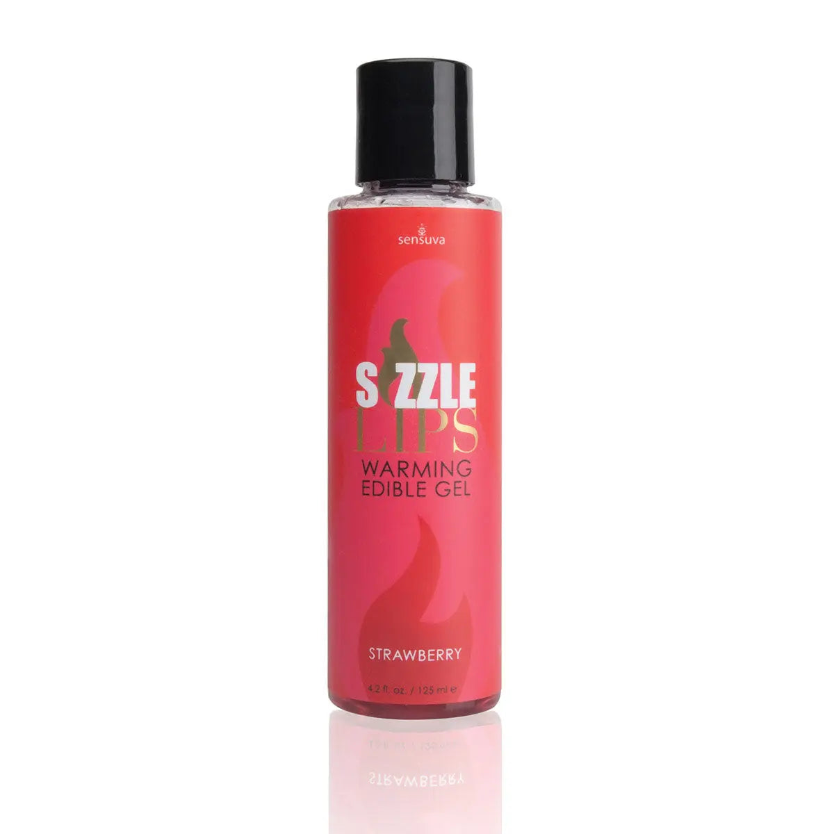 Sensuva Sizzle Lips Warming Gel - Strawberry Sensuva