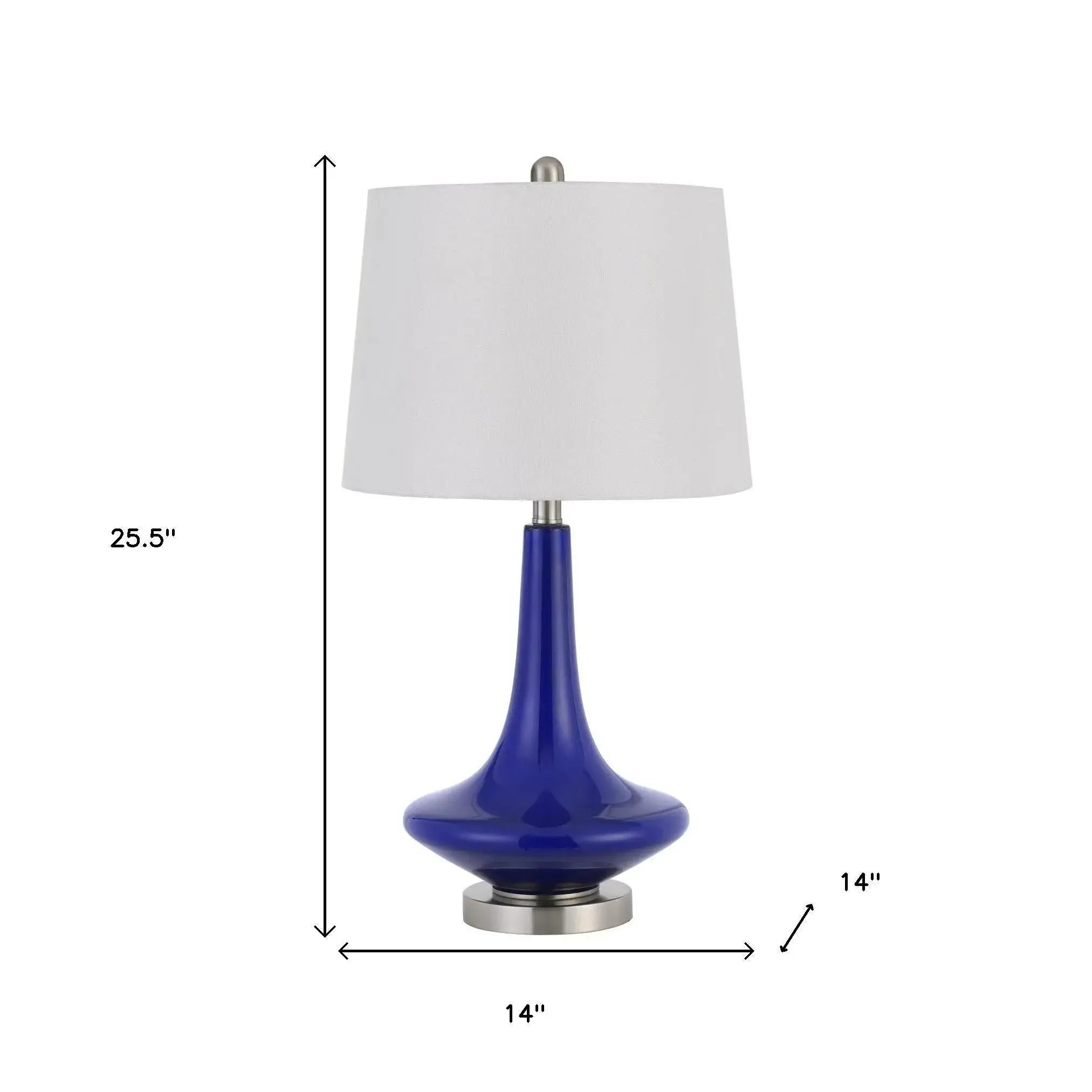 Set Of Two 26" Silver Metal Two Light Bedside Table Lamps With White Globe Shade Homeroots Lighting