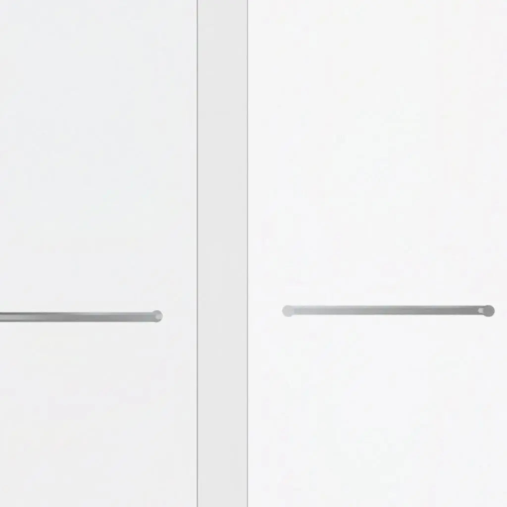 Set Of Two Aluminum and Tempered Glass Shower Doors Homeroots Kitchen & Dining