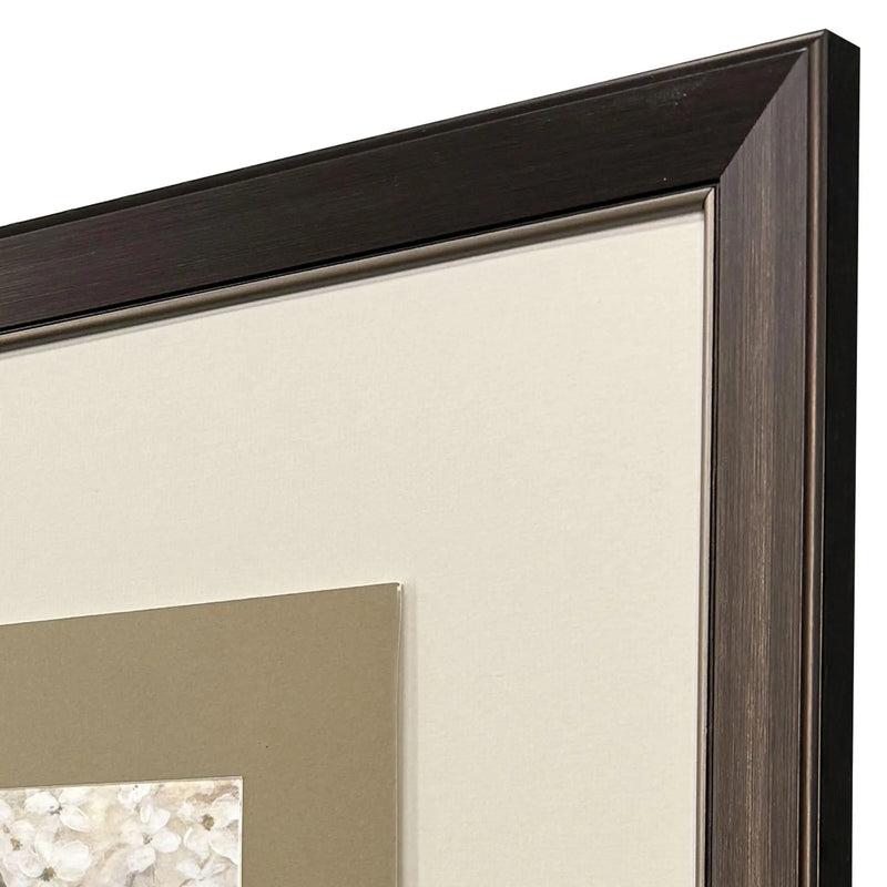 Set Of Two Fragrant Perch Set of Set Brown Framed Wall Art Homeroots Home Decor